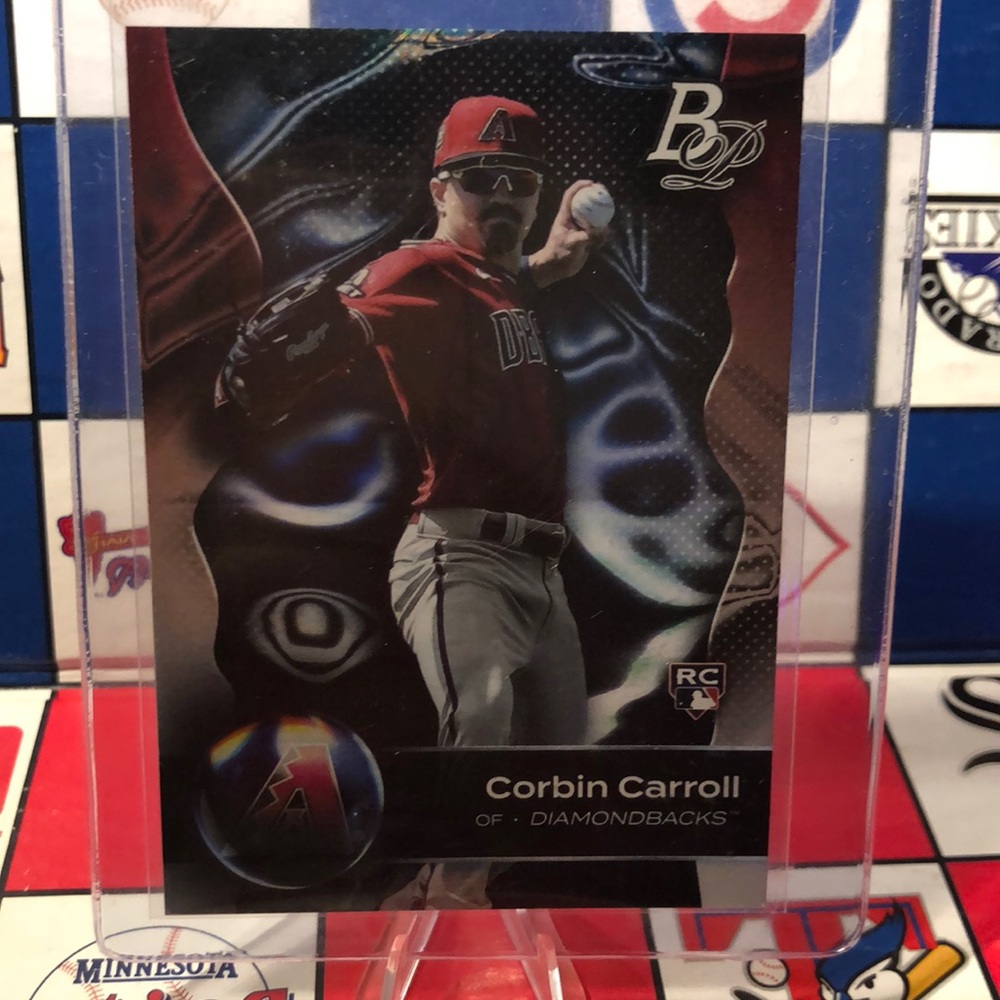 Corbin Carroll rookie baseball card